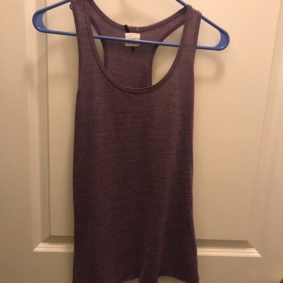 Purple Racerback Tank - Picture 2 of 5